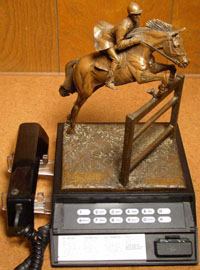 Olympics 84, Equestrian event
                    statue