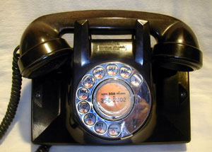 Northern Electric Uniphone No. 2 - brown