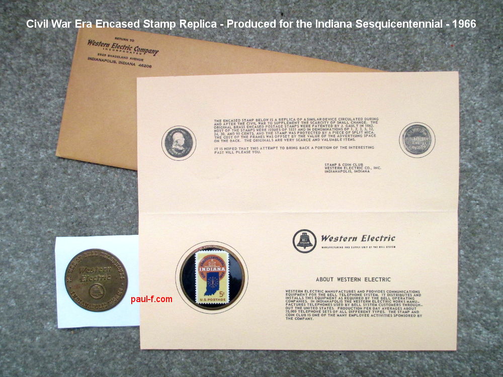 Encased Stamp
                Replica